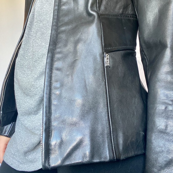 GUESS leather jacket - Picture 2 of 5